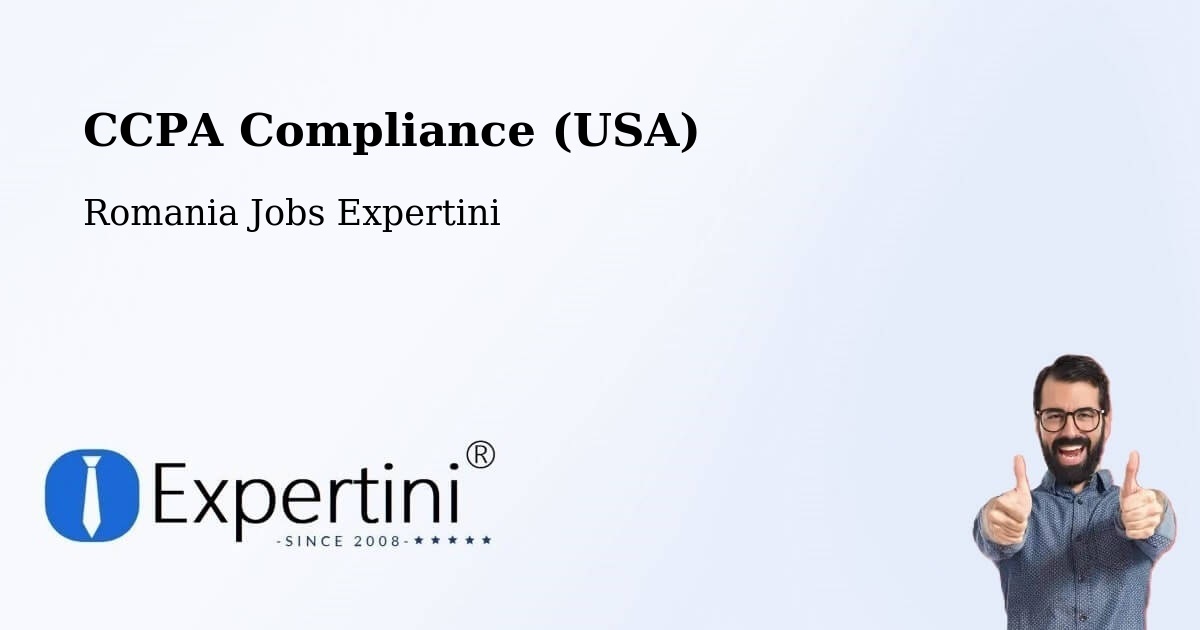 CCPA Privacy Rights & Compliance Notice – Săbed - Romania Jobs Expertini