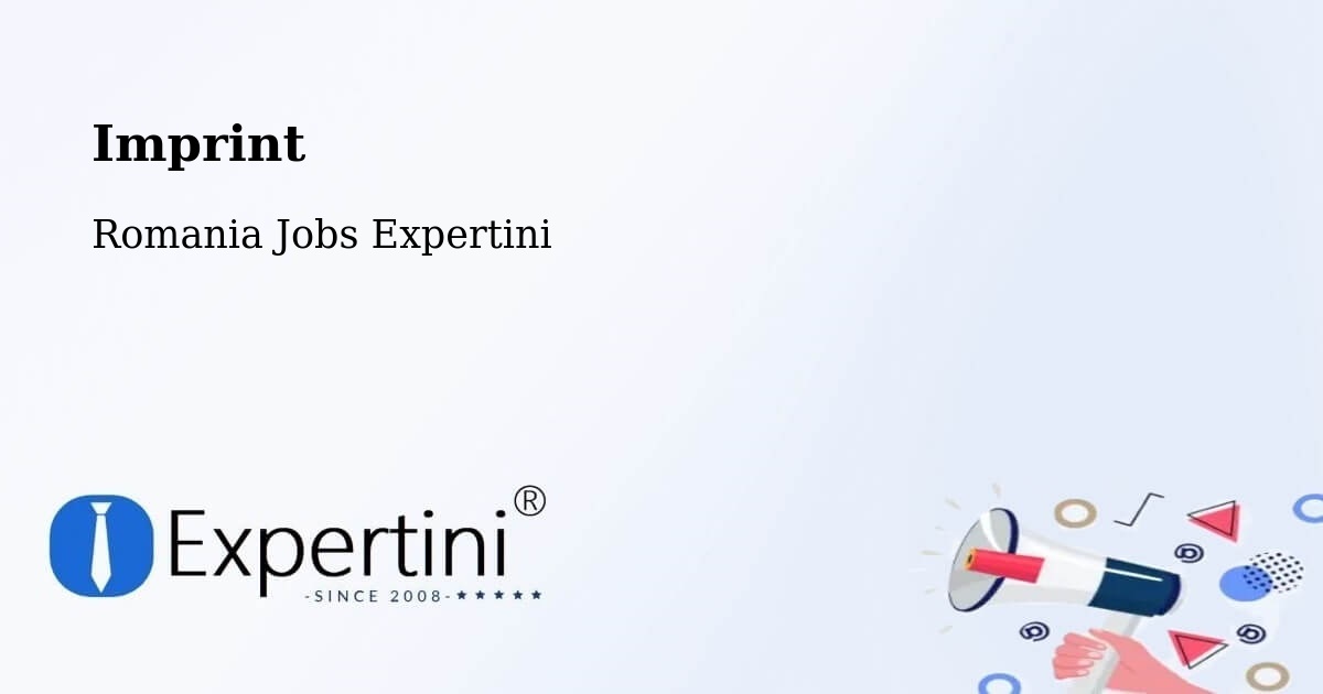 Imprint – Săbed - Romania Jobs Expertini