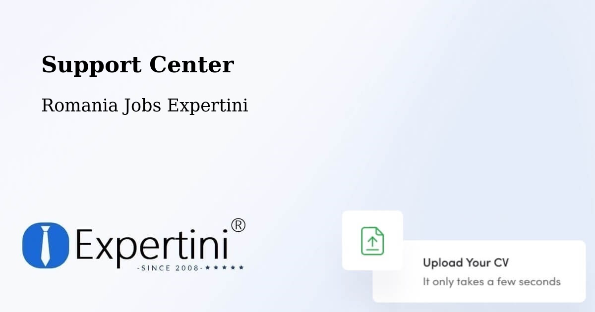 Support Services – Săbed - Romania Jobs Expertini
